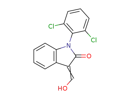 1-(2',6'-dichlorophenyl)-3-hydroxymethylene-2-indolinone