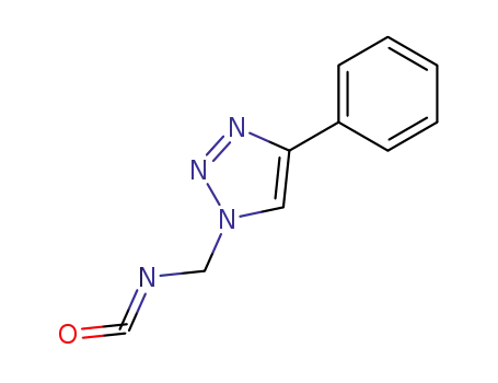 1-<(isocyanate)-methyl>-4-phenyl-1H-1,2,3-triazole