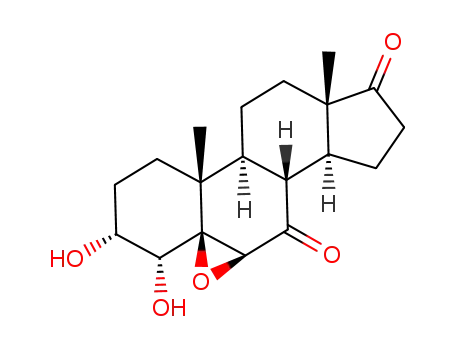 3α,4α-dihydroxy-5β,6β-epoxyandrostane-7,17-dione