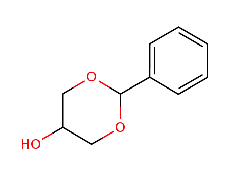 Molecular Structure of 1708-40-3 (1,3-O-BENZYLIDENEGLYCEROL)