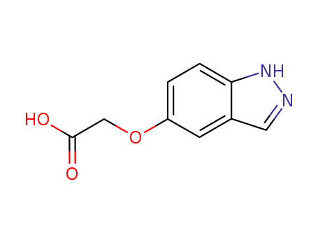 Acetic acid, 2-(1H-indazol-5-yloxy)-