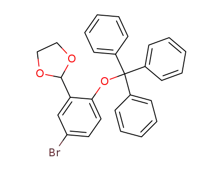 2-(5-bromo-2-trityloxyphenyl)-1,3-dioxolane
