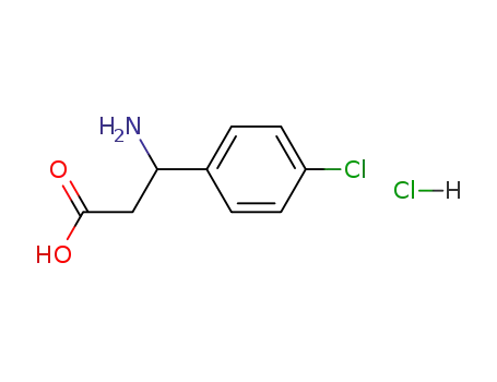 3-amino-3-(4-chlorophenyl)propionic acid hydrochloride
