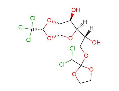 6-O-[2-(dichloromethyl)-1,3-dioxolan-2-yl]-1,2-O-[(R)-2,2,2-trichloroethane-1,1-diyl]-α-D-glucofuranose