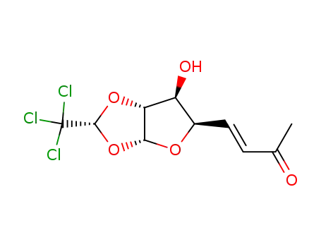 5-(E)-eno-3-hydroxy-1,2-O-(R)-trichloroethylidene-5,6,8-trideoxy-α-D-xylo-1,4-furano-7-ulose