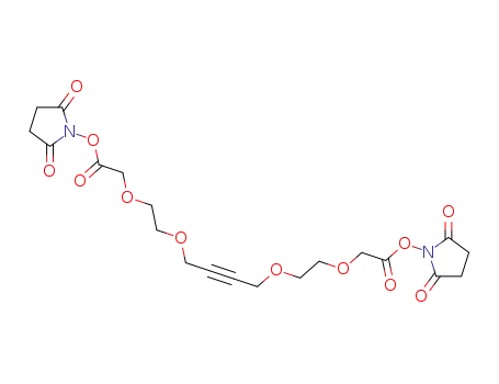 3,6,11,14-tetraoxa-8-hexadecyne-1,16-dioic acid bis(2,5-dioxopyrrolidin-1-yl) ester
