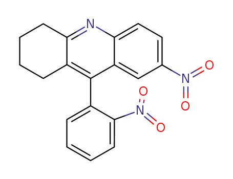 7-nitro-9-(2-nitro-phenyl)-1,2,3,4-tetrahydro-acridine