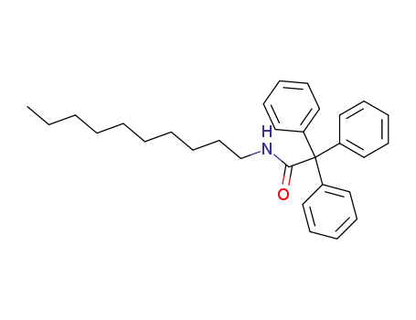 N-decyl-2,2,2-triphenyl-acetamide