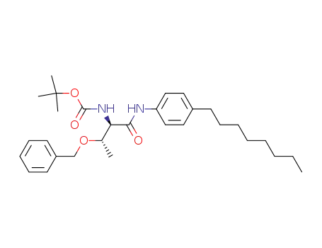 [(1R,2S)-2-Benzyloxy-1-(4-octyl-phenylcarbamoyl)-propyl]-carbamic acid tert-butyl ester