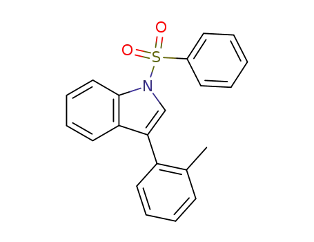 3-(2-methylphenyl)-1-(phenylsulfonyl)-1H-indole