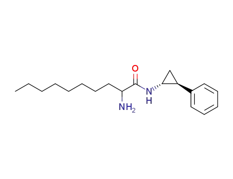 2-amino-N-(2-phenylcyclopropyl)decanamide