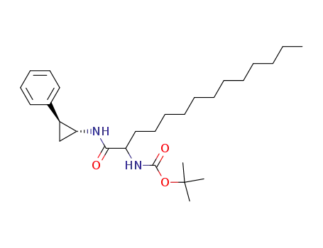 [1-((1R,2S)-2-Phenyl-cyclopropylcarbamoyl)-tridecyl]-carbamic acid tert-butyl ester