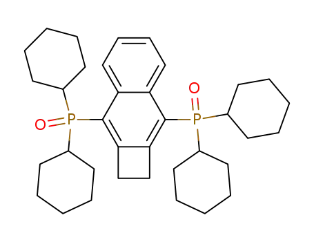 3,8-bis(dicyclohexylphosphinyl)-1,2-dihydrocyclobuta[b]naphthalene