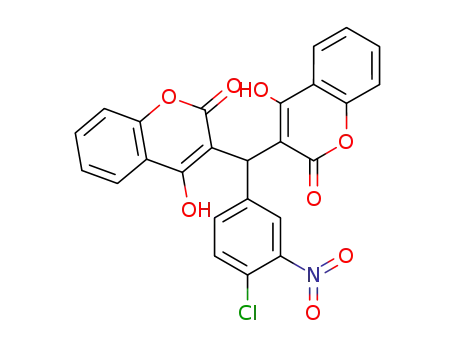 3,3'-((4-chloro-3-nitrophenyl)methylene)bis(2-hydroxy-4H-chromen-4-one)