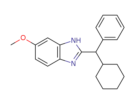 2-[cyclohexyl(phenyl)methyl]-6-methoxy-1H-benzimidazole