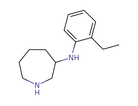 3-[(2-ethylphenyl)amino]hexahydroazepine