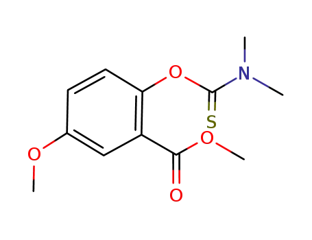 methyl 2-((dimethylcarbamothioyl)oxy)-5-methoxybenzoate