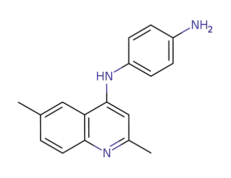 N-(4-aminophenyl)-2,6-dimethylquinolin-4-amine