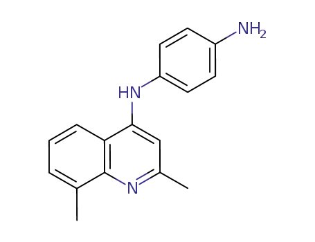 N-(4-aminophenyl)-2,8-dimethylquinolin-4-amine