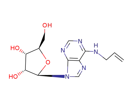 Molecular Structure of 15763-12-9 (N-Allyladenosine)