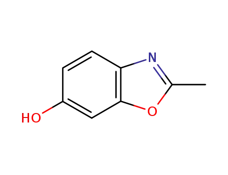 Molecular Structure of 5078-07-9 (6-Hydroxy-2-methylbenzoxazole)