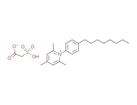 N-(p-octylphenyl)-2,4,6-trimethylpyridinium sulfoacetate