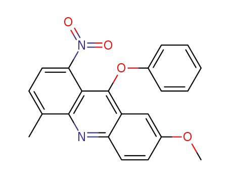 7-Methoxy-4-methyl-1-nitro-9-phenoxyacridine