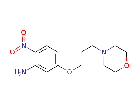 5-[3-(4-morpholinyl)propoxy]-2-nitroaniline