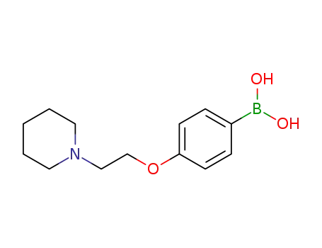 (4-(2-(piperidin-1-yl)ethoxy)phenyl)boronic acid