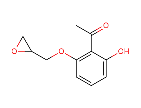 1-(2-acetyl-3-hydroxyphenoxy)-2,3-epoxypropane
