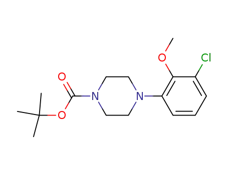 4-(3-chloro-2-methoxy-phenyl)-piperazine-1-carboxylic acid tert-butyl ester