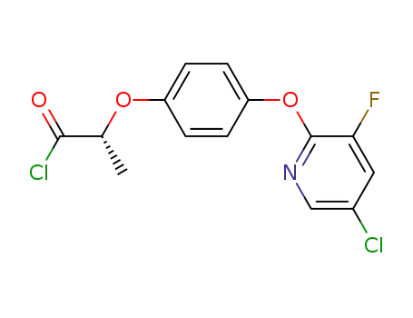 (R)-(+)-2-[4-(5-chloro-3-fluoropyridin-2-yloxy)phenoxy]propanoyl chloride
