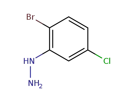 (2-bromo-5-chlorophenyl)hydrazine