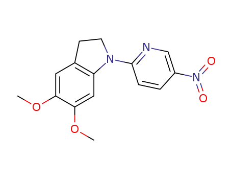 5,6-Dimethoxy-1-(5-nitro-(2-pyridyl))-indoline