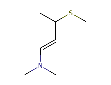 N,N-dimethyl-(3-methylthiobut-1-enyl)amine