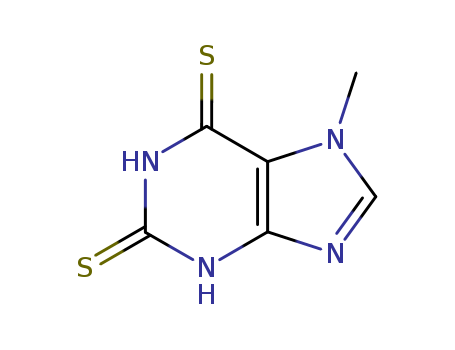 7-methyl-3H-purine-2,6-dithione cas  33403-02-0