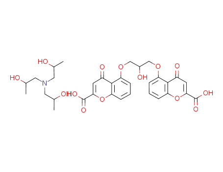 cromoglycic acid triisopropanolamine salt