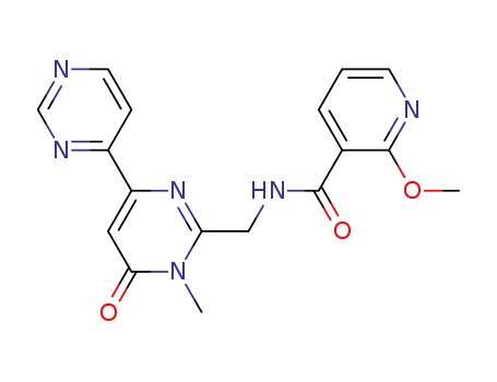 2-Methoxy-N-(1-methyl-6-oxo-1,6-dihydro-[4,4']bipyrimidinyl-2-ylmethyl)-nicotinamide