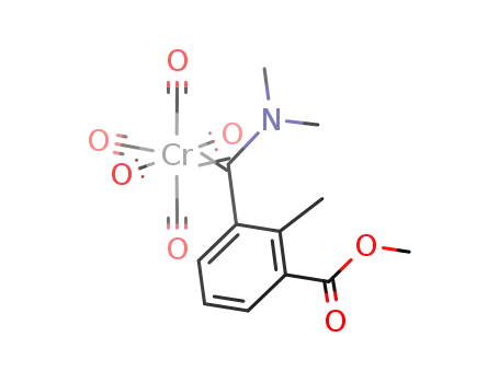 pentacarbonyl[(N,N-dimethylamino)(3-methoxycarbonyl-2-methylphenyl)carbene]chromium(0)