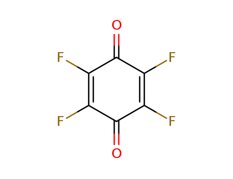 Molecular Structure of 527-21-9 (TETRAFLUORO-1,4-BENZOQUINONE)