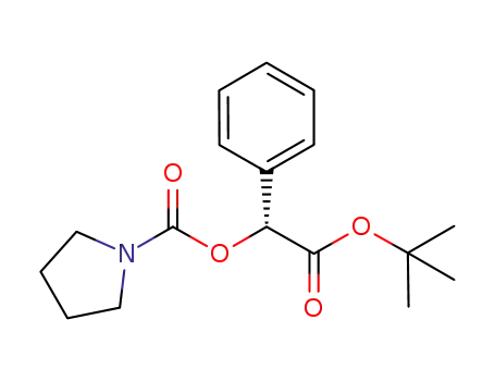 (R)-(-)-2-tert-butoxy-2-oxo-1-phenylethyl pyrrolidine-1-carboxylate