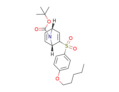 tert-butyl (1SR,4RS)-2-{[4-(pentyloxy)phenyl]sulfonyl}-7-azabicyclo[2.2.1]hepta-2,5-diene-7-carboxylate