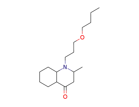 1-(3-butoxy-propyl)-2-methyl-octahydro-quinolin-4-one
