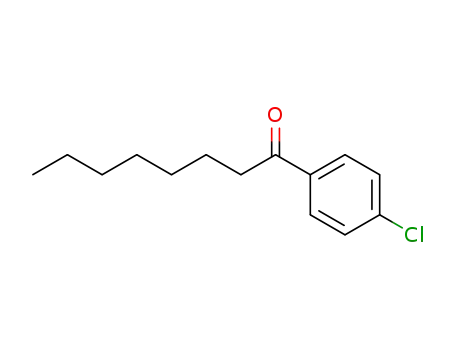 Molecular Structure of 7295-52-5 (1-Octanone, 1-(4-chlorophenyl)-)