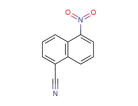 Molecular Structure of 23245-64-9 (5-Nitro-1-naphthalenecarbonitrile)