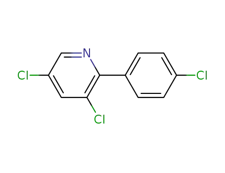 3,5-dichloro-2-(4-chlorophenyl)pyridine