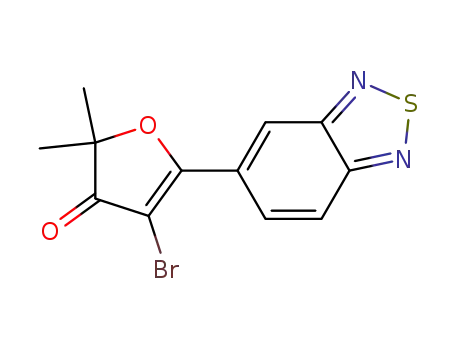 5-(benzo[c][1,2,5]thiadiazol-5-yl)-4-bromo-2,2-dimethylfuran-3(2H)-one