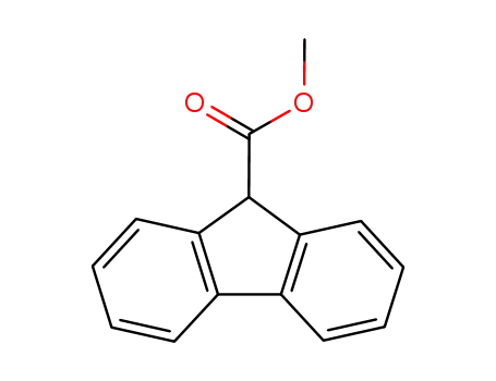 Molecular Structure of 3002-30-0 (methyl 9H-fluorene-9-carboxylate)