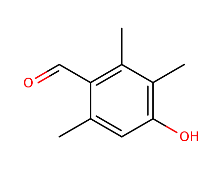 4-hydroxy-2,3,6-trimethylbenzaldehyde