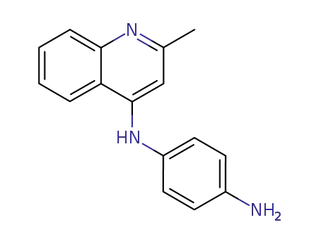 N-(4-aminophenyl)-2-methylquinolin-4-amine